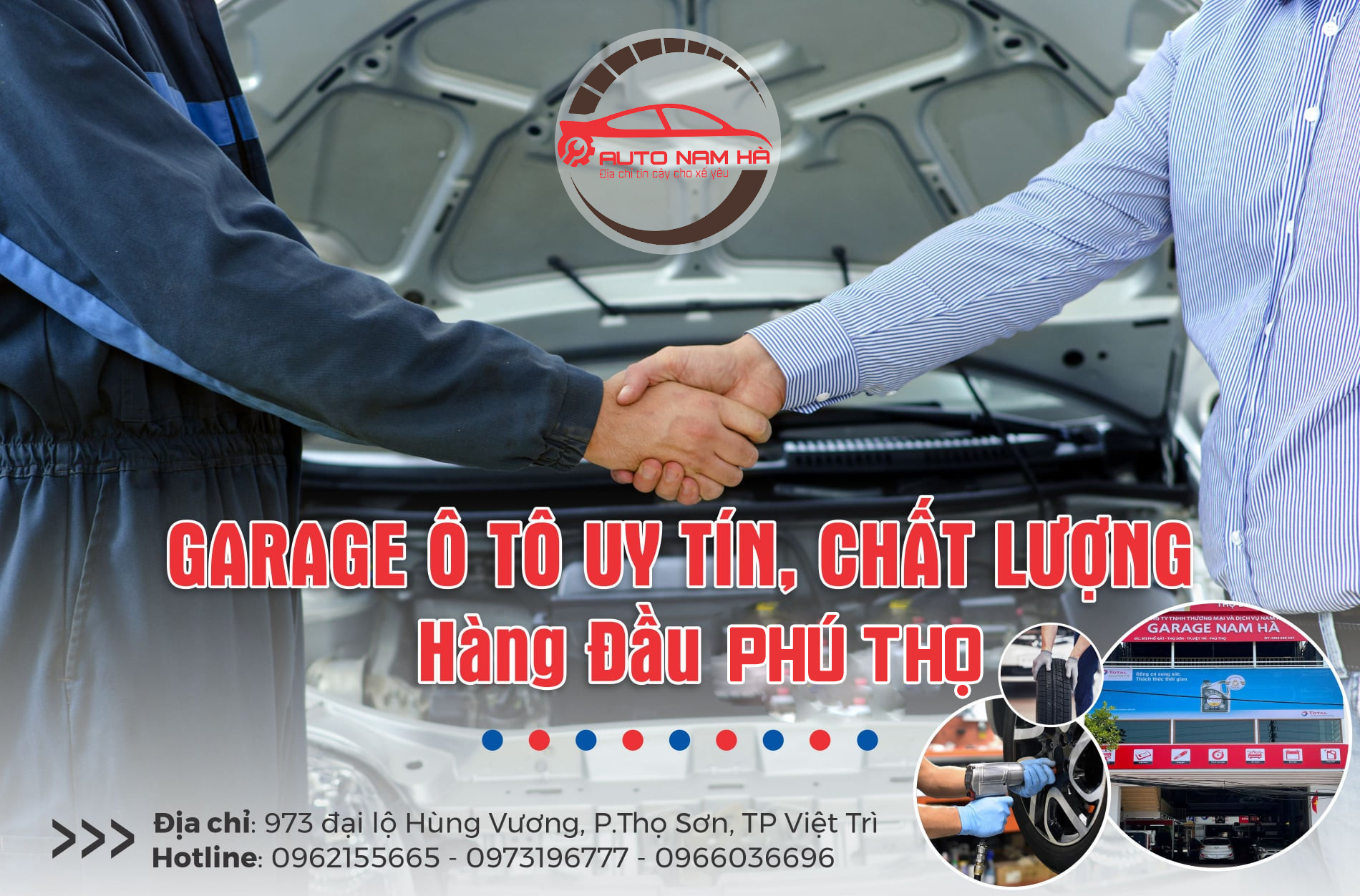 Tiêu chí đánh giá gara sửa chữa ô tô tại Việt Trì tốt nhất